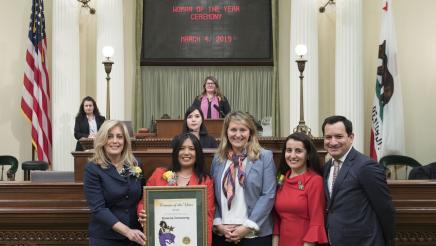 Assemblymember Buffy Wicks Honors AD 15 Woman of the Year - Dr. Rowena M Tomaneng