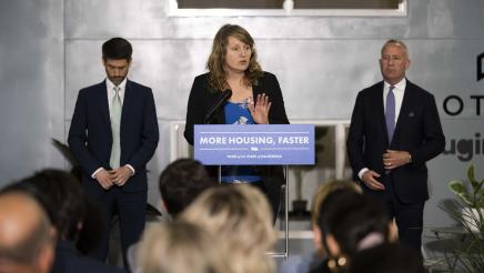 Assemblymember Wicks Very Supportive of Tiny Home Plan to Reduce Homelessness