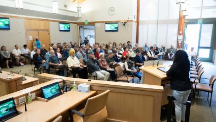 Asm. Wicks Wildfire Preparedness Inside Photo