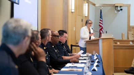 Asm. Wicks Wildfire Preparedness Panel Photo