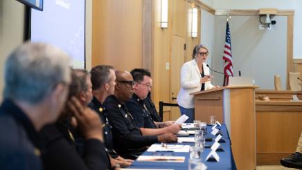 Asm. Wicks Wildfire Preparedness Panel Photo