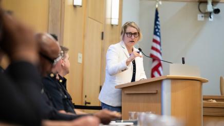 Asm. Wicks Wildfire Preparedness Panel Photo