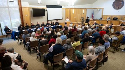 Asm. Wicks Wildfire Preparedness Inside Photo