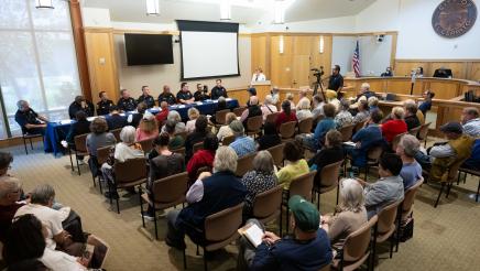 Asm. Wicks Wildfire Preparedness Inside Photo