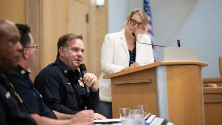 Asm. Wicks Wildfire Preparedness Panel Photo