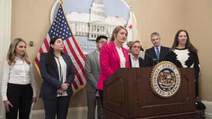 Assemblymember Wicks Speaks Out on Behalf of AB1760 - Privacy For All
