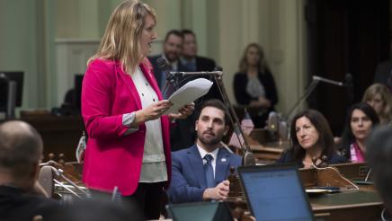 Assemblymember Wicks Speaks on Importance of Roe v. Wade Case in 1st Floor Speech