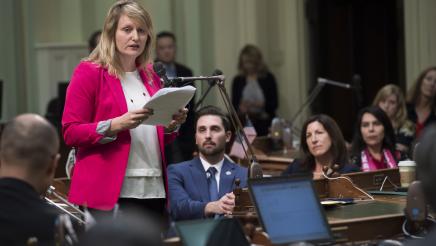 Assemblymember Wicks Speaks on Importance of Roe v. Wade Case in 1st Floor Speech
