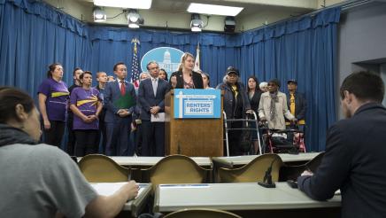 Assemblymember Wicks Partners with Other Legislators to Strengthen Renter's Rights 
